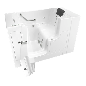 Gelcoat Premium Series 30 x 52 -Inch Walk-in Tub With Combination Air Spa and Whirlpool Systems - Left-Hand Drain by American Standard - view 4
