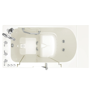 Gelcoat Value Series 30 x 52 -Inch Walk-in Tub With Combination Air Spa and Whirlpool Systems - Left-Hand Drain With Faucet by American Standard - view 7