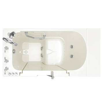 Gelcoat Value Series 30 x 52 -Inch Walk-in Tub With Combination Air Spa and Whirlpool Systems - Left-Hand Drain With Faucet by American Standard - view 9