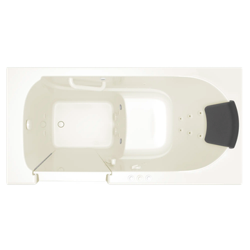Gelcoat Premium Series 30 x 60 -Inch Walk-in Tub With Combination Air Spa and Whirlpool Systems - Left-Hand Drain by American Standard - view 3