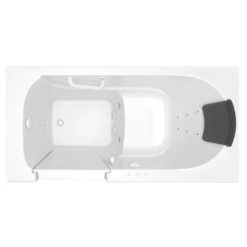 Gelcoat Premium Series 30 x 60 -Inch Walk-in Tub With Combination Air Spa and Whirlpool Systems - Left-Hand Drain by American Standard - view 6