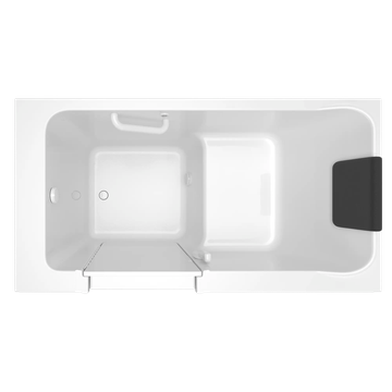 Acrylic Luxury Series 32 x 60 -Inch Walk-in Tub With Soaker System - Left-Hand Drain by American Standard - view 3