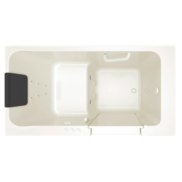 Acrylic Luxury Series 32 x 60 -Inch Walk-in Tub With Combination Air Spa and Whirlpool Systems - Right-Hand Drain by American Standard - view 8