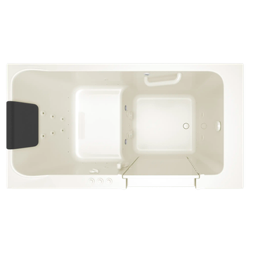 Acrylic Luxury Series 32 x 60 -Inch Walk-in Tub With Combination Air Spa and Whirlpool Systems - Right-Hand Drain by American Standard - view 6