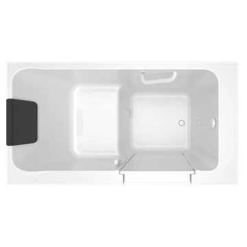 Acrylic Luxury Series 32 x 60 -Inch Walk-in Tub With Soaker System - Right-Hand Drain by American Standard - view 6