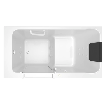 Acrylic Luxury Series 32 x 60 -Inch Walk-in Tub With Whirlpool System - Left-Hand Drain by American Standard - view 4