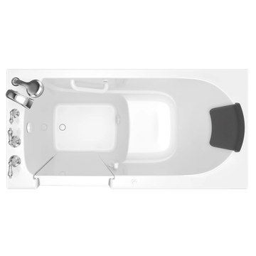 Gelcoat Premium Series 30 x 60 -Inch Walk-in Tub With Air Spa System - Left-Hand Drain With Faucet by American Standard - view 6