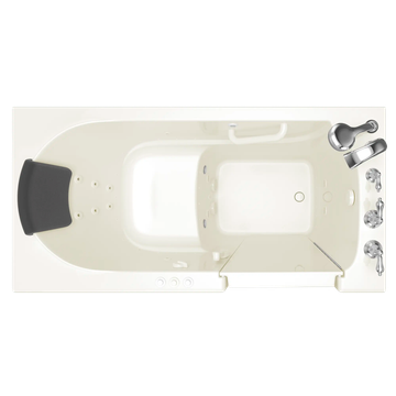 Gelcoat Premium Series 30 x 60 -Inch Walk-in Tub With Combination Air Spa and Whirlpool Systems - Right-Hand Drain With Faucet by American Standard - view 3