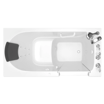 Gelcoat Premium Series 30 x 60 -Inch Walk-in Tub With Whirlpool System - Right-Hand Drain With Faucet by American Standard - view 3