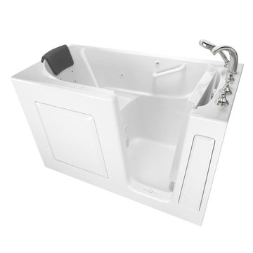Gelcoat Premium Series 30 x 60 -Inch Walk-in Tub With Whirlpool System - Right-Hand Drain With Faucet by American Standard - view 4