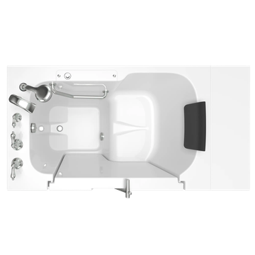 Gelcoat Premium Series 32 x 52 -Inch Walk-in Tub With Soaker System - Left-Hand Drain With Faucet by American Standard - view 6