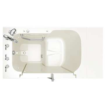 Gelcoat Value Series 32 x 52 -Inch Walk-in Tub With Soaker System - Left-Hand Drain With Faucet by American Standard - view 7