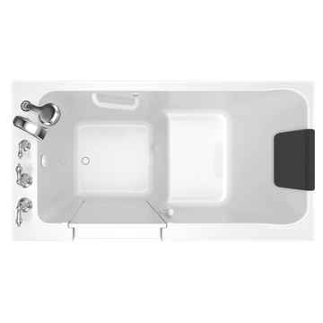 Acrylic Luxury Series 32 x 60 -Inch Walk-in Tub With Soaker System - Left-Hand Drain With Faucet by American Standard - view 3