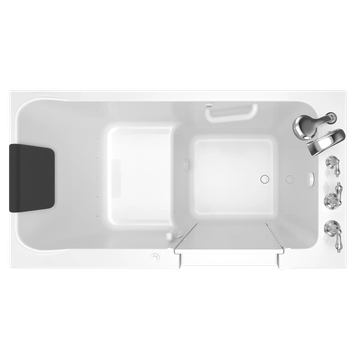 Acrylic Luxury Series 32 x 60 -Inch Walk-in Tub With Air Spa System - Right-Hand Drain With Faucet by American Standard - view 6