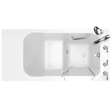 Gelcoat Value Series 28x48-inch Walk-in Soaking Bathtub Right Hand Door and Drain by American Standard - view 8