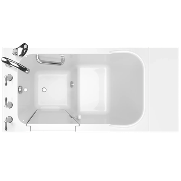 Gelcoat Value Series 28x48-Inch Walk-in Soaking Bathtub Left Hand Door and Drain by American Standard - view 8
