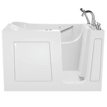 Gelcoat Value Series 60x30-Inch Walk-In Bathtub with Combination Whirlpool and Air Spa System - Right Hand Door and Drain by American Standard - view 7