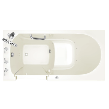 Gelcoat Value Series 30x60 Inch Walk-In Bathtub with Air Spa System - Left Hand Door and Drain by American Standard - view 2