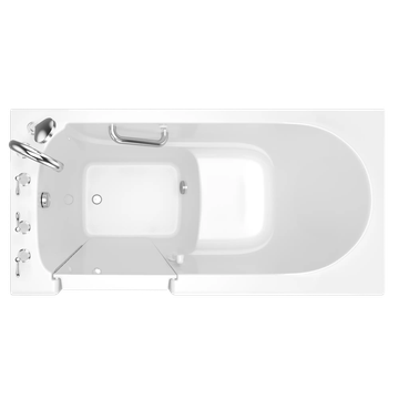 Gelcoat Value Series 30x60 Inch Soaking Walk-In Bathtub - Left Hand Door and Drain by American Standard - view 3