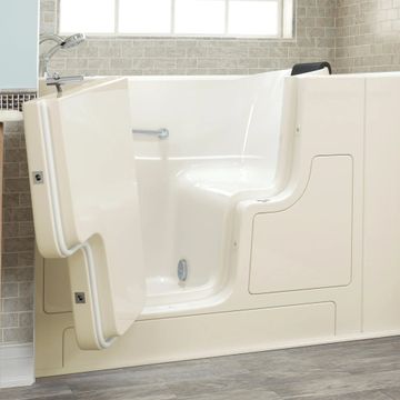 Gelcoat Premium Series 30 x 52 -Inch Walk-in Tub With Soaker System - Left-Hand Drain With Faucet by American Standard - view 9