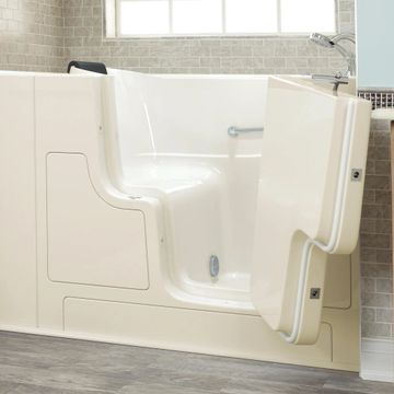 Gelcoat Premium Series 30 x 52 -Inch Walk-in Tub With Soaker System - Right-Hand Drain With Faucet by American Standard - view 6