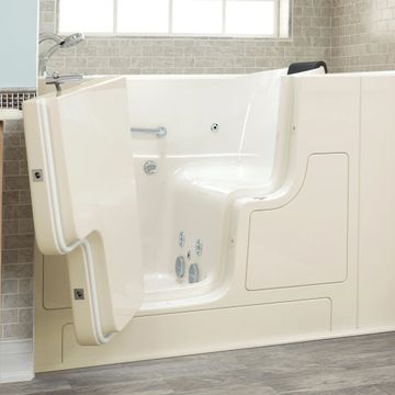 Gelcoat Premium Series 30 x 52 -Inch Walk-in Tub With Whirlpool System - Left-Hand Drain With Faucet by American Standard - view 5