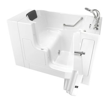 Gelcoat Premium Series 30 x 52 -Inch Walk-in Tub With Soaker System - Right-Hand Drain With Faucet by American Standard - view 7