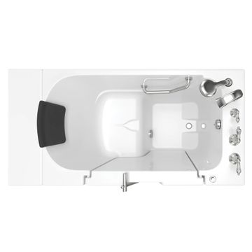 Gelcoat Premium Series 30 x 52 -Inch Walk-in Tub With Soaker System - Right-Hand Drain With Faucet by American Standard - view 8