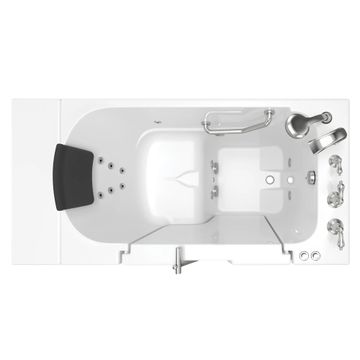 Gelcoat Premium Series 30 x 52 -Inch Walk-in Tub With Whirlpool System - Right-Hand Drain With Faucet by American Standard - view 7