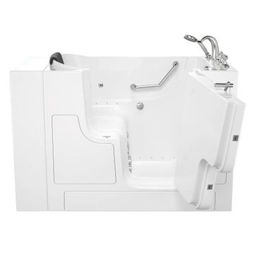 Gelcoat Premium Series 30 x 52 -Inch Walk-in Tub With Combination Air Spa and Whirlpool Systems - Right-Hand Drain With Faucet by American Standard - view 4