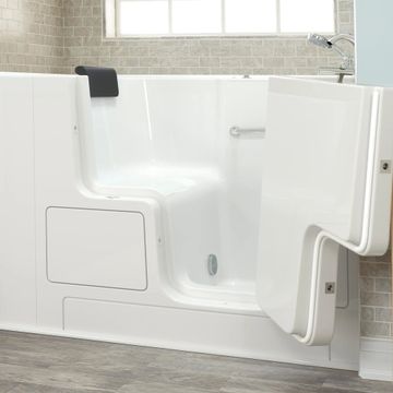 Gelcoat Premium Series 32 x 52 -Inch Walk-in Tub With Soaker System - Right-Hand Drain With Faucet by American Standard - view 7