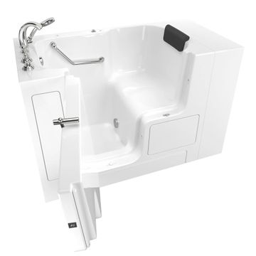 Gelcoat Premium Series 32 x 52 -Inch Walk-in Tub With Soaker System - Left-Hand Drain With Faucet by American Standard - view 7