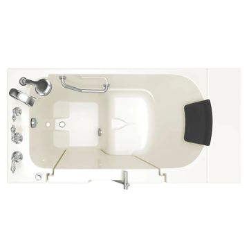 Gelcoat Premium Series 30 x 52 -Inch Walk-in Tub With Soaker System - Left-Hand Drain With Faucet by American Standard - view 3