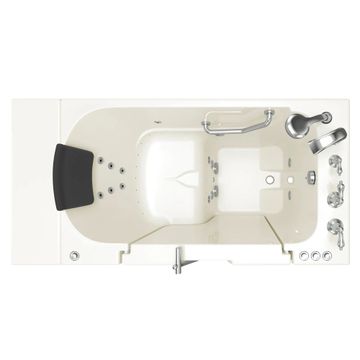 Gelcoat Premium Series 30 x 52 -Inch Walk-in Tub With Combination Air Spa and Whirlpool Systems - Right-Hand Drain With Faucet by American Standard - view 8