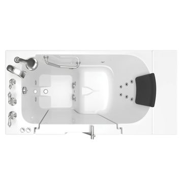 Gelcoat Premium Series 30 x 52 -Inch Walk-in Tub With Whirlpool System - Left-Hand Drain With Faucet by American Standard - view 9