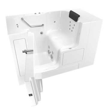 Gelcoat Premium Series 32 x 52 -Inch Walk-in Tub With Whirlpool System - Left-Hand Drain by American Standard - view 3