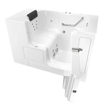 Gelcoat Premium Series 32 x 52 -Inch Walk-in Tub With Whirlpool System - Right-Hand Drain by American Standard - view 3