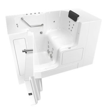 Gelcoat Premium Series 32 x 52 -Inch Walk-in Tub With Combination Air Spa and Whirlpool Systems - Left-Hand Drain by American Standard - view 8