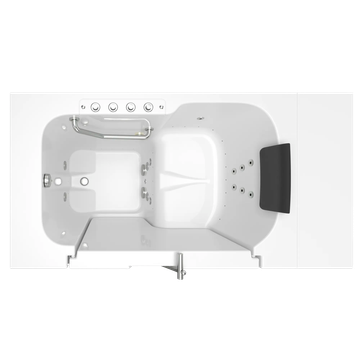Gelcoat Premium Series 32 x 52 -Inch Walk-in Tub With Combination Air Spa and Whirlpool Systems - Left-Hand Drain by American Standard - view 9