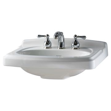 Portsmouth 8-Inch Widespread Pedestal Sink Top by American Standard - view 2