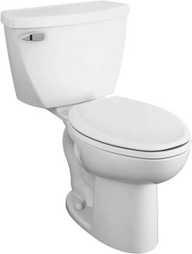 Cadet Two-Piece Pressure Assist 1.6 gpf/6.0 Lpf Chair Height Elongated EverClean Toilet With Bedpan Lugs by American Standard - view 2