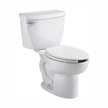 Cadet Two-Piece Pressure Assist 1.1 gpf/4.2 Lpf Chair Height Elongated EverClean Toilet by American Standard - view 2