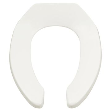 Commercial Heavy Duty Open Front Elongated Toilet Seat With EverClean Surface by American Standard - view 2