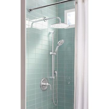 Rain 12-Inch Wall Mount Right Angle Rain Showerhead Arm by American Standard - view 5