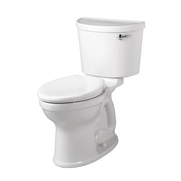 Champion PRO Two-Piece 1.28 gpf/4.8 Lpf Standard Height Right-Hand Trip Lever Elongated Toilet Less Seat by American Standard - view 2