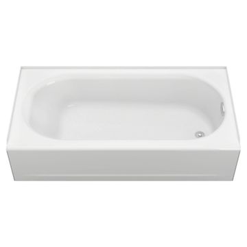 Princeton Americast 60 x 30-Inch Integral Apron Bathtub Right-Hand Outlet With Integral Drain by American Standard - view 4