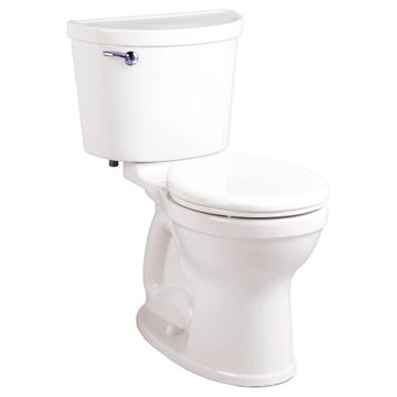 Champion PRO Two-Piece 1.6 gpf/6.0 Lpf Chair Height Round Front Toilet Less Seat by American Standard - view 9