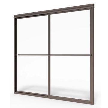 Euro 70-Inch Height Semi-Frameless Sliding Shower Door by American Standard - view 9