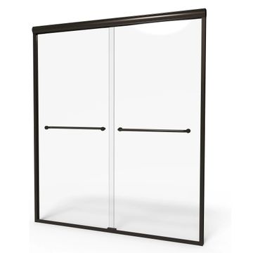 Euro 65-1/2-Inch Height Semi-Frameless Sliding Shower Door by American Standard - view 7