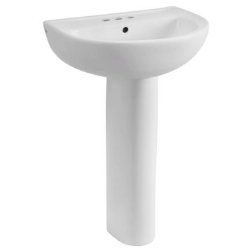 Reliant 22 in. Pedestal Sink, 4 in. Centerset Holes by American Standard - view 4